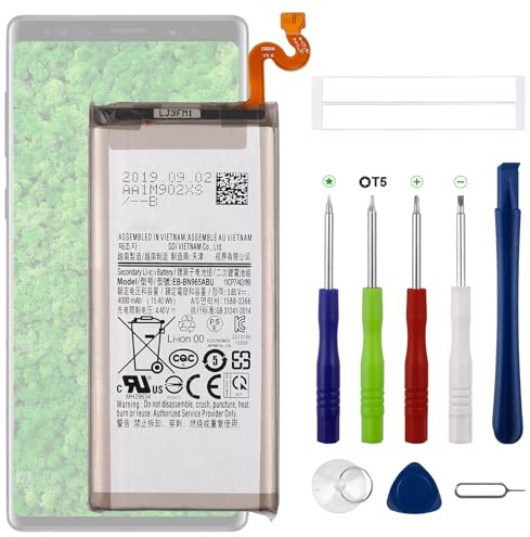 Swark Neu EB-BN965ABU Ersatz Akku Kompatibel mit Galaxy Note 9 N9600 SM-N9600 mit aktualisiertem Reparaturwerkzeugsatz
