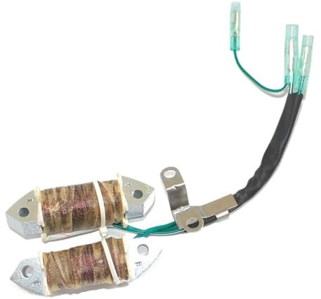 PEGGYLIN Marine Außenbordmotor Beleuchtung Spule Elektrische Start Fit for Yamaha 4-takt 15-ps Bootsmotor Teil Keine. 66M-85533-00/10