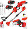 Forbice da Potatura a Batteria,2 in 1 Motosega Telescopico,Mini Motosega,6 Pollici Sega Elettrica Telescopica per Potatura,Con Guanti,Occhiali Protettivi,per Taglio Del Legno,Alberi e Giardini(rosso)