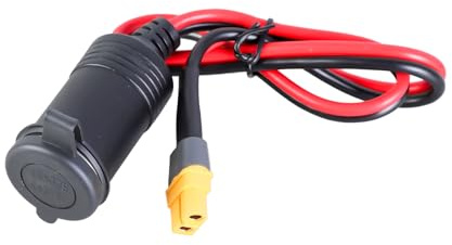 YUGSHNKFC XT60 Männliche/weibliche Zum Auto Ladungsadapter 14AWG Weibliche Autokabel Für Ladungsadapter Steckverbinder Für Autowagen