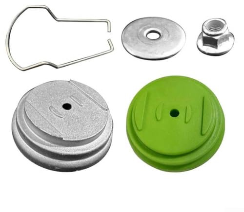 Comodo kit per la cura del prato con base leggera al litio per tosaerba in plastica robusta e alluminio