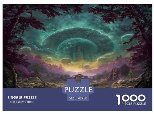Anderweltliche Welt Puzzle 1000 Teile Schwer Pädagogisches Spielzeug Für Erwachsene Und Kinder Ab 14 Jahren, Klassische Geschenk Farbenfrohes Legespiel Dekorative Geschenke 70x50cm/1000pcs
