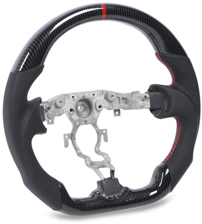 Fabater Innovatives Hydro-Dip-Rennlenkrad in Kohlefaseroptik für 370z, Ergonomische Handgriffe für Verbesserten Fahrkomfort und Stabilität
