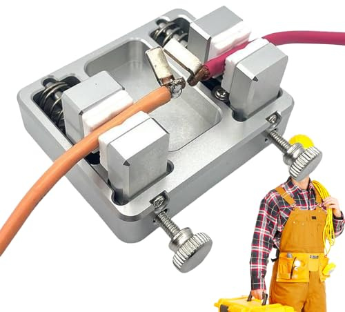 HonJiekomy Soldering Jig,Adjustable Heavy-Duty Fixture | Welding Soldering Station Wire Clamp,for Electronics MIG TIG Crafting Model Building Gluing Cord Assembly Watch Repair