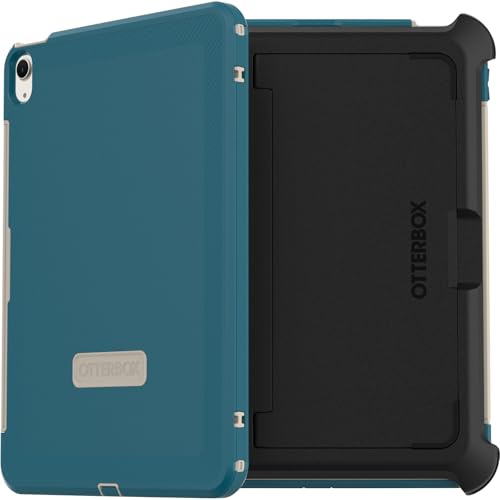 Funda OtterBox Defender para iPad Air 11 (M2/M3/M4) & iPad Air 10.9 (2022/2020),Ultrarresistente con Protector de Pantalla Integrado,Testeada 2X Estándares Militares, Azul, Sin Caja Retail