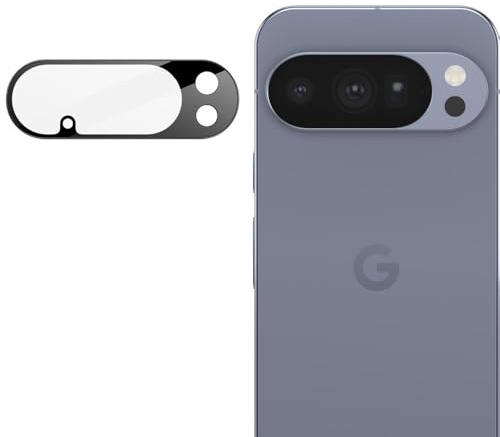Techsuit Kameraschutzglas für Google Pixel 10 Pro mit 9H Härte, Kristallklar, Kratzfest, Ultradünn, Blasenfreie Installation, Full Camera
