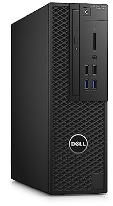 Dell CRGTT PC- Micro Desktop PC (Intel Core i5-6500, 1000GB Festplatte, 8GB RAM, Win 10) Mehrfarbig