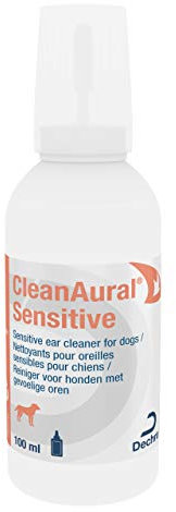 Cleanaural Sensitive Ear Cleaner for Dogs 100ml