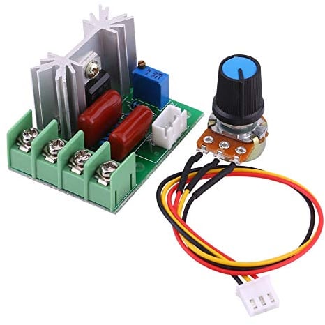 Regolatore di Tensione AC 50-220V 2000W SCR Regolatore elettronico di velocità Regolatore di Tensione Elettrico Regolatore di Temperatura Velocità del Motore Dimmer