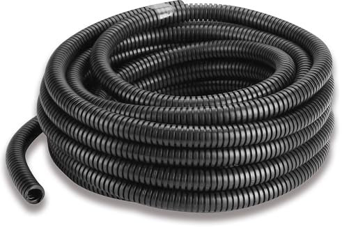 ESTO Tubo Corrugato 16 20 25 32 Matassa da 50 o 100 metri, Guaina Flessibile Corrugata non Aperto Protettivo di Cavi, per Lavori Elettrici, Elettricista 50 METRI/DN 32
