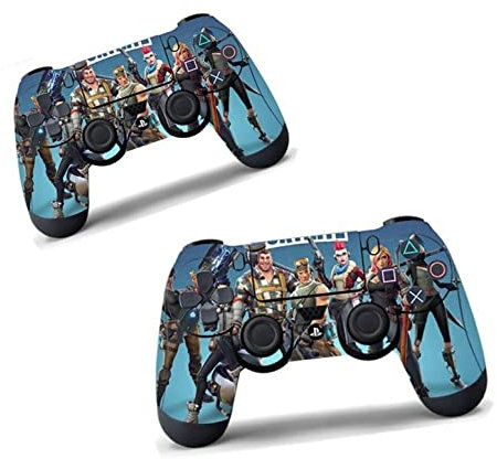 2 Aufkleber Ps4-Controller Inklusive 2er-Set Controller-Aufkleber, Anime-Cartoon-Figuren, Kleber Aufkleber (SKINS) (SKIN)