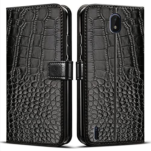 for Nokia C01 Plus Phone Case,Flip Wallet Kickstand Premium PU Leather Protective Mobile Phone Cover for Nokia C01 Plus Holster With Card Holder