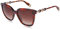 Furla Damen SFU532 Sunglasses, Perle Rot/Havana, 54