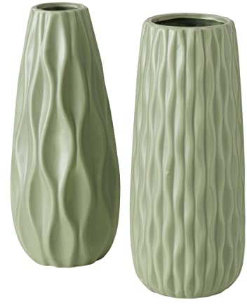 Boltze 2017539 Luana Vase Sortiert 25 cm (1 Stück)