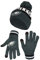 Ultra Game NFL Jungen Mädchen Superweiche Wintermütze Strickmütze mit extra warmen Touchscreen-Handschuhen, Philadelphia Eagles, Teamfarbe 1, Einheitsgröße