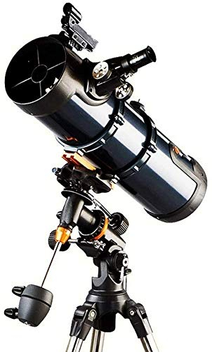 Teleskope Tragbares Teleskop 130 mm astronomisches Refraktor-Teleskop mit verstellbarem Stativ und Sucherfernrohr, perfekt für Kinder und Jugendliche Good