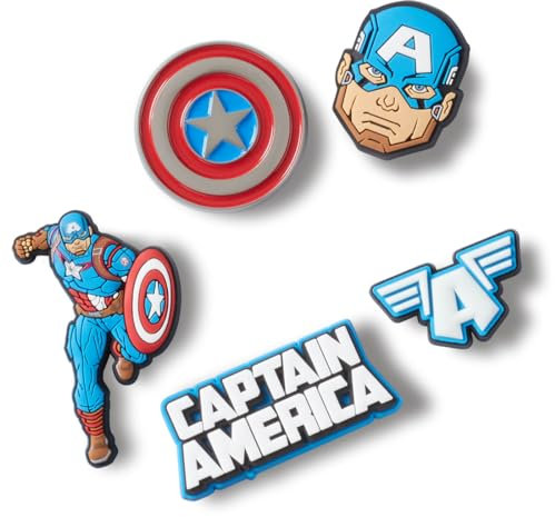 Crocs Captain America 5 Pack