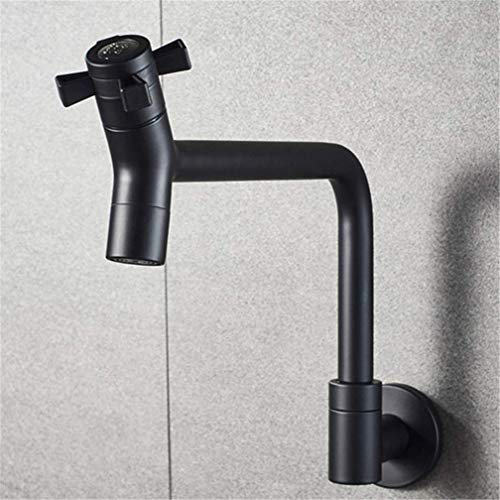 RajoNN Toilette Muslimisches Bidet Schwarzer Wandmontierter Bibcock-Eckventil Handhygienischer Duschkopf Analreinigung Ass Bidet Dusche Shattaf,Black Tap S