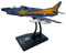ZEZEFUFU 1/100 Scala Fiat G-91Y Fighter Attacco Aereo Modello Lega Modello di Aereo Casa Ufficio Decorazione Regali