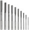 SWAWIS 10 Pezzi H8 Alesatore a Flauto Diritto HSS, 3-12mm Alesatori a Macchina per Lavorazione Legno e Metalli per Migliorare Precisione Nella Lavorazione dei Fori