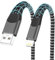 Cable iPhone 2M [Certificado Apple MFi], Cable Cargador iPhone Carga Rápida 2M Largo Nylon Cable USB iPhone Cable Lightning USB Cable Carga para iPhone 14/13/12/11 Pro Max/XS/XR/X/8/7/6/6s/5s/SE,iPad