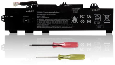 OPAHUTER TT03XL TT03056XL 932824-421 Laptop Battery Replacement for HP EliteBook 850 G5,EliteBook 755 G5,EliteBook 850 G6,ZBook 15U G5 G6 Series 932824-1C1 932824-2C1 933322-855 HSN-113C-5 HSTNN-LB8H