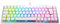 Turtle Beach Vulcan II Mini - Teclado óptico para Juegos 65% con iluminación RGB Personalizable, tecnología de duplicación de Botones, Placa de Aluminio - Blanco