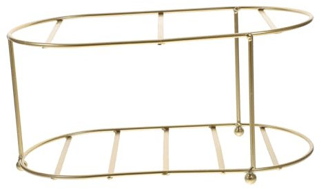 SHOWERORO Iron Stand for Beverage Dispenser Cold Water Bottle Holder Drink Dispense Display Shelf for Water Coolers Fits