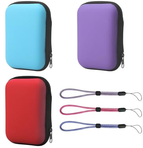 HENGBIRD 3pcs Spielkarten Box für UNO, Kartenbox Spielkarten Etui, Kartenbox für UNO, Spielkarten Aufbewahrung, Kartenspiel Box, Tasche Wasserfest für UNO, UNO Box für Karten Carry Bag mit Lanyard