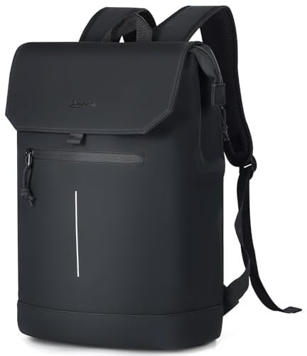 Lekeinchi Waterproof Laptop Backpack for Women - cabin backpack with 15.6inch Laptop Compartment, Elegant Daypack Travel Backpack Women City Backpack for University School,Black