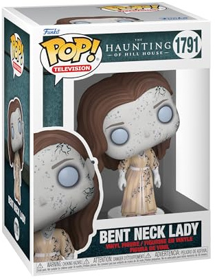 Funko POP! TV: The Haunting of Hill House - Bent Neck Lady | Offizielles Horror Merch - Vinyl Sammelfigur als Regal Deko - Geschenkidee zum Geburtstag für Fans und Sammler