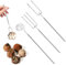 3 pièces Fourchette à Chocolat,Set Fourchette à Chocolat,Acier Inoxydable Couvert à Chocolat,DIY Fourchette à Chocolat Pour Candy Fondue Fourchette Gril Accessoires de Pâtisserie