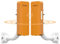 AdaLov Puente Inalámbrico WiFi Exterior Gigabit para Exteriores: Doble Banda 2.4GHz y 5.8GHz, WiFi Bridge Punto a Punto CPE469 con Soportes, Alcance de 3KM, Extensor de Red para graneros/Tienda/Garaje