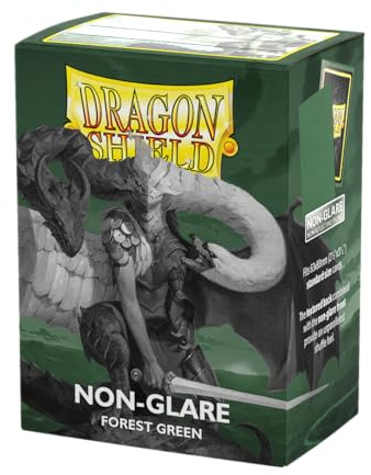 Dragon Shield | Standard Size Card Matte Sleeves | 100 CT - Non Glare Smooth & Tough Premium TCG Sleeves | Compatible with Pokemon, Flesh & Blood, One Piece & Magic The Gathering
