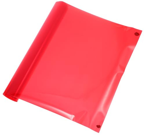 STOBAZA Selbstklebende Tönungsfolie für Scheinwerfer 30x120cm Rot