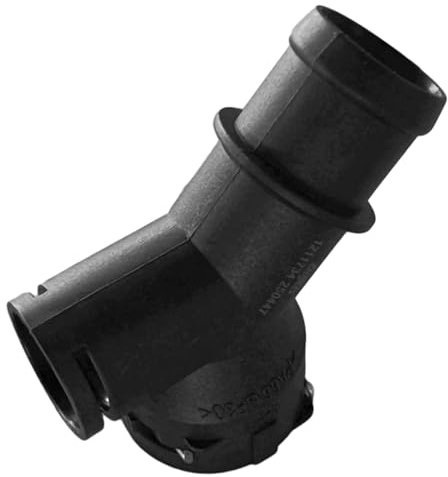 Hajus 1211734 Kühlmittelflansch 1K0122291AE Kompatibel mit VW Passat B6 Golf 5 6 Audi A3 8P Seat Leon 1.4-3.2 2003-2015