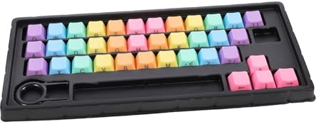 PartyKindom Teiliges Abs Keyboard Höhenfarbenset DIY Kit für Mechanische Tastaturen Verschleißfestes Langlebiges Tastaturdekor Geeignet für Heimcomputer und Cherry Schalter