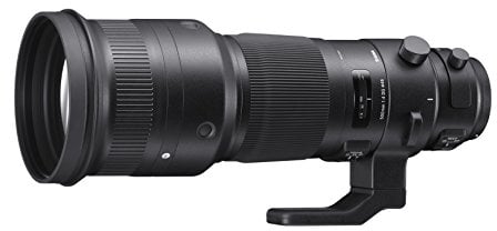 Sigma F4 DG OS HSM Sports - Objetivo para cámara para réflex (500 mm) Color Negro