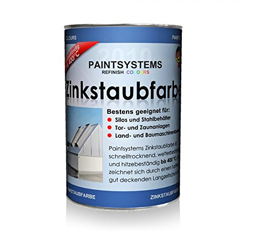 PAINTSYSTEMS REFINISH COLOURS Zinkstaubfarbe 1,0 Liter