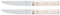 Sambonet Rosenthal Steakmesser - 2 er Set - Porterhouse - Edelstahl/elfenbein
