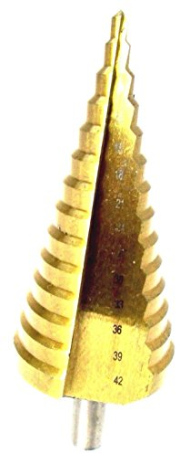Step Cone Drill HSS 4341 Titanium Steel Drill Bit Hole Cutter 4mm - 42mm DR037