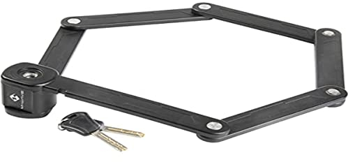 Fahrradschloss, Faltschloss, Stahl, inkl. Halterung & 2 Schlüssel, F 875/6 von M-WAVE