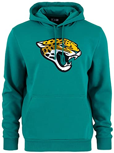 New Era - NFL Jacksonville Jaguars Team Logo Hoodie - Blaugrün Größe 3XL, Farbe Blaugrün
