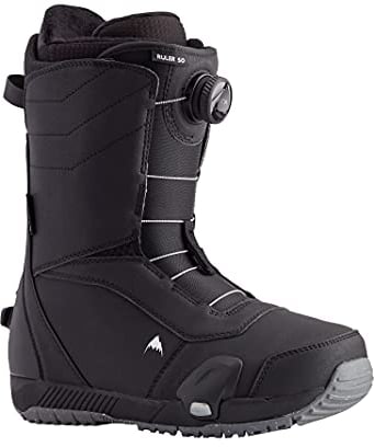 Burton Männer Snowboardboot 2022 All Mountain Schwarz Step On Technologie, Lock-Up Cuff, Step On Backstay
