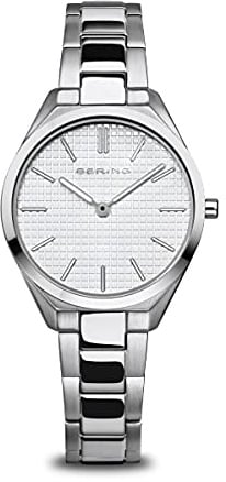 BERING Damen Uhr analog Quarzwerk mit Edelstahlarmband 17231-700