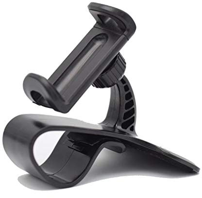 Guangcailun Universal réglable Tableau de Bord Support Voiture Téléphone Support Easy Clip Phone Support Support pour Fixation Automatique Téléphone GPS Support d'affichage