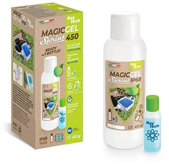 Raytech SRL Magic Gel Sprint IP68 - All in One 900 ml Füllstoff Isolier- & Dichtstoff zum Schutz elektrischer Verbindungen