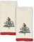 Avanti Linens Spode Christmas Tree Collection, 2-teiliges Fingerspitzen-Handtuch-Set, Mehrfarbig
