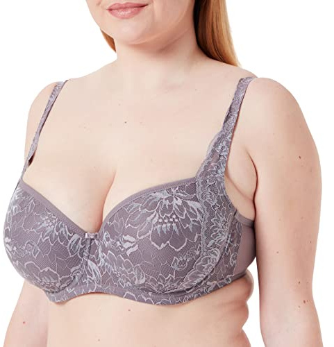 Triumph Women's Amourette Charm Conscious WHP02 Bra, Pigeon Grey, 32C