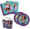 Lage Kit Encanto Festa di Compleanno stoviglie per Decorazione Tavola Party Bambini comprende 8 Bicchieri, 8 Piatti, 20 Tovaglioli, per 8 invitati